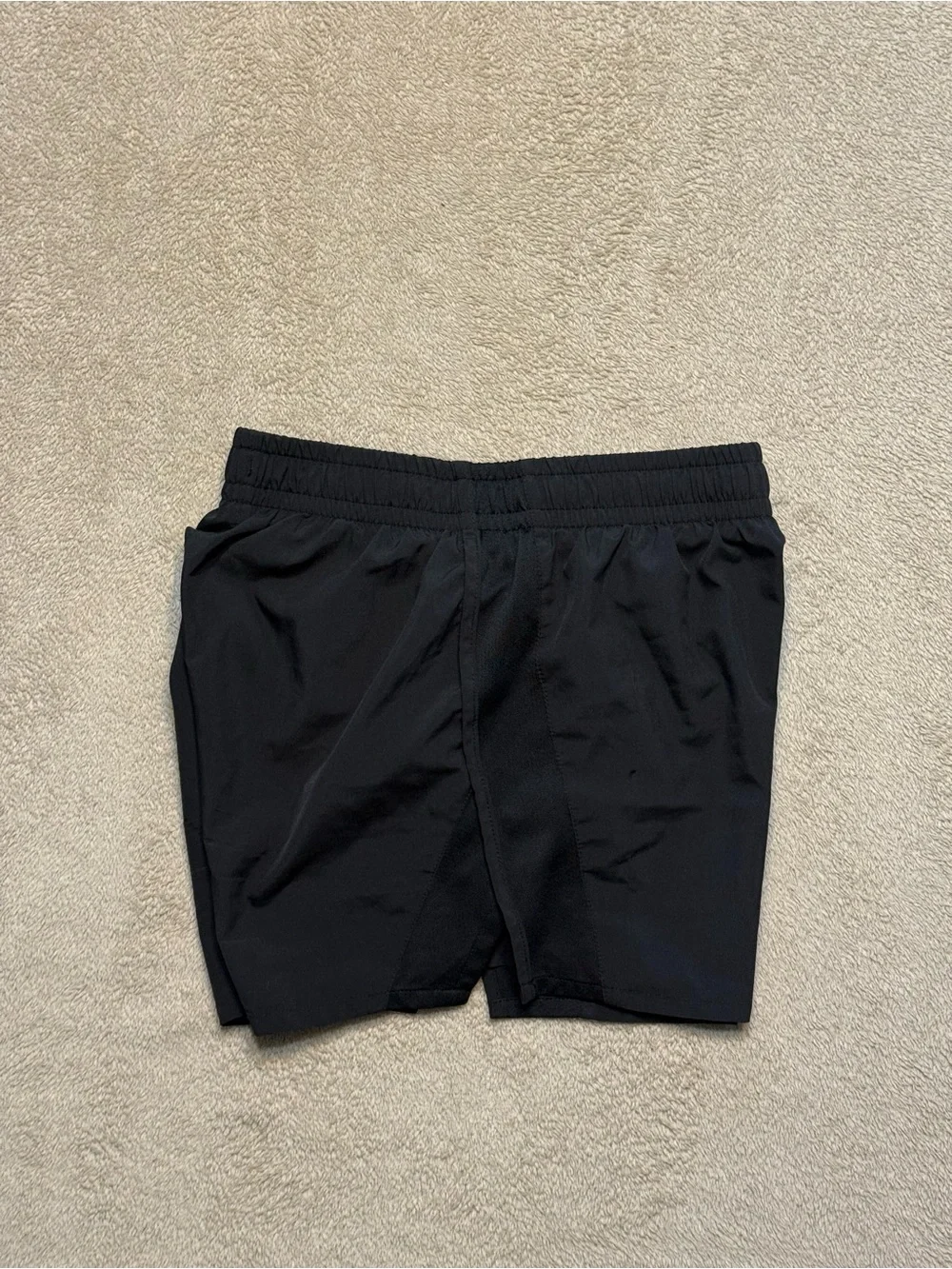 Nike Girls Youth Large Black Dri-FIT Athletic Shorts